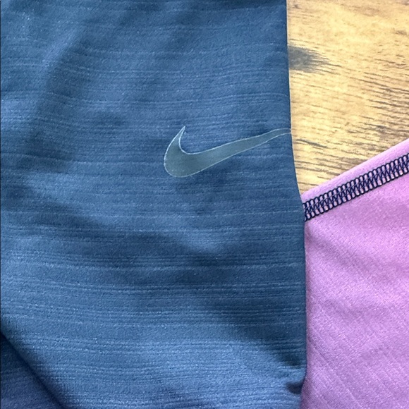 Nike Pro Hyperwarm Pink and Black Gradient Leggings - Picture 5 of 6
